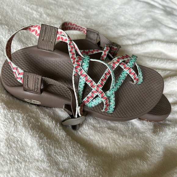 Sold!! CHACO ZX2 SANDALS CLASSIC PERFORMANCE Sz 8 W - Picture 3 of 5